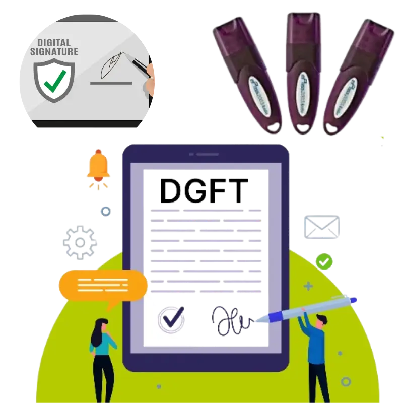 All Indian business organizations or individuals who are engaged in import and export must utilize a DGFT digital signature.