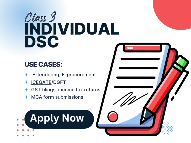 Use Cases of Class 3 Individual DSC