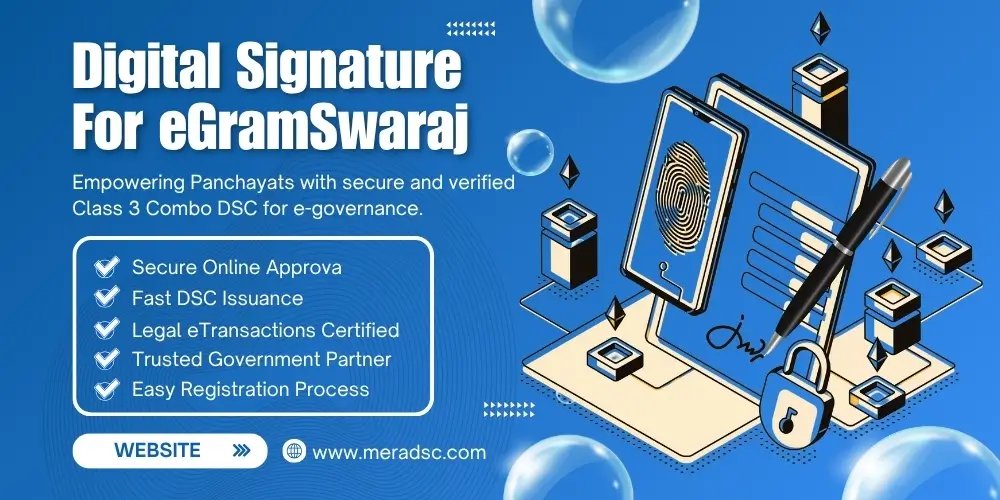 Digital Signature for eGramSwaraj—Secure Governance for Panchayats